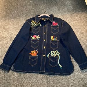 NWT Bob Mackie Wearable Art Jacket